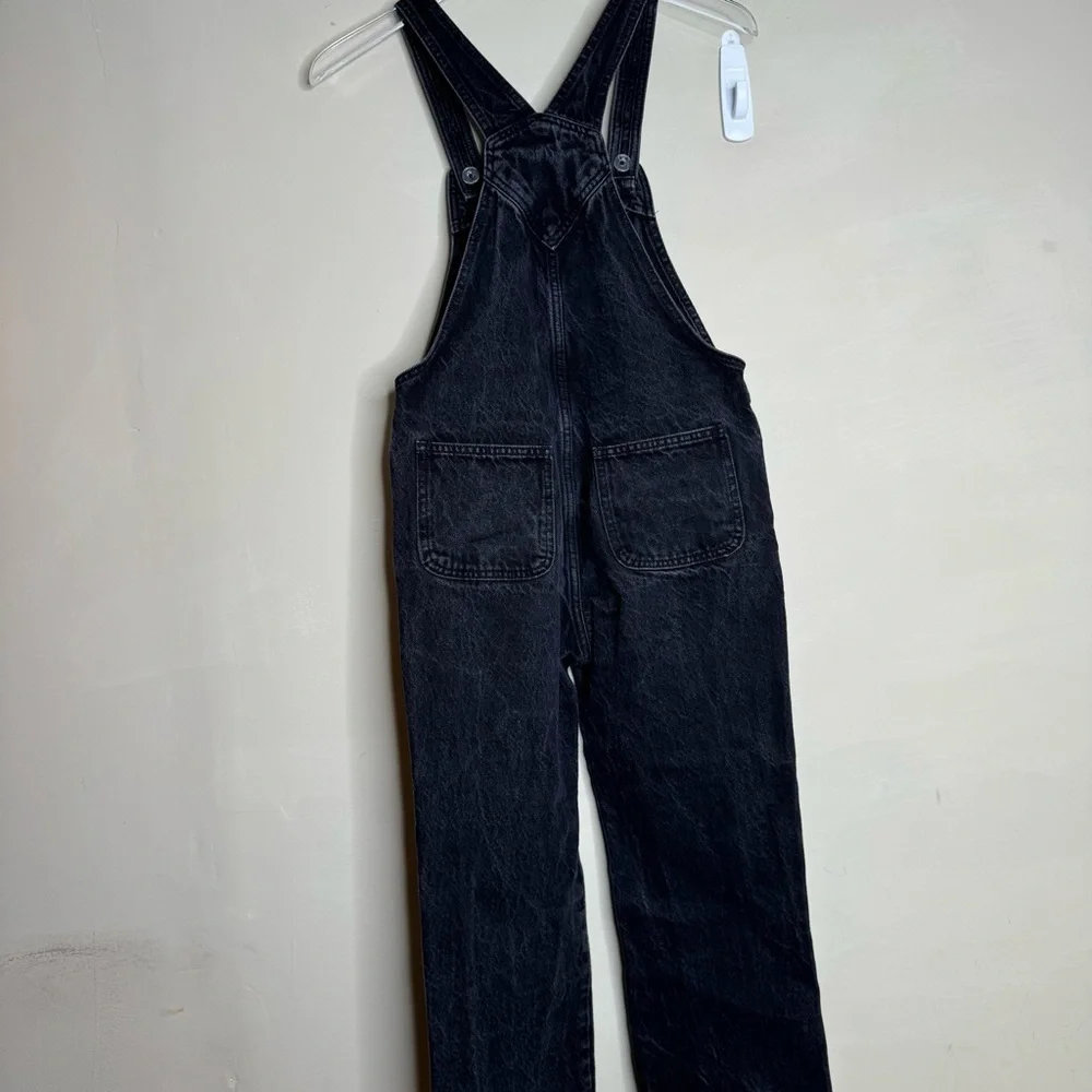 Old navy Slouchy Straight Jean Overalls for Girls size L 10/12